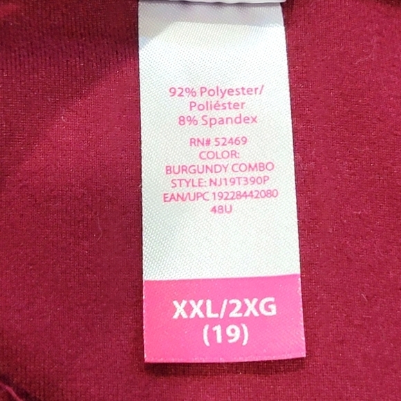 XXL Comfy Pajama Short Sleeve Midi Dress with Hoodie - Picture 5 of 6